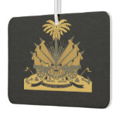 Désodorisant Pour Voiture Haïti - blason T-shirt (Gauche)