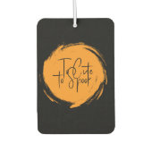 Désodorisant Pour Voiture Halloween (Devant)