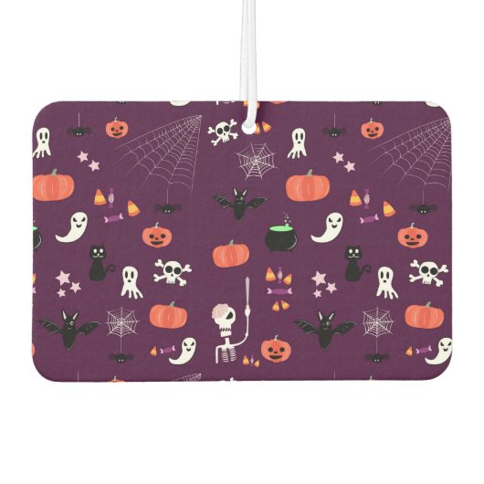 Désodorisant Pour Voiture Halloween (Devant)
