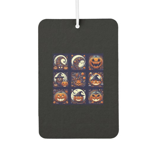 Désodorisant Pour Voiture Halloween (Devant)
