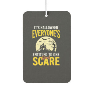Désodorisant Pour Voiture Halloween à tous droit à une conception de frayeur