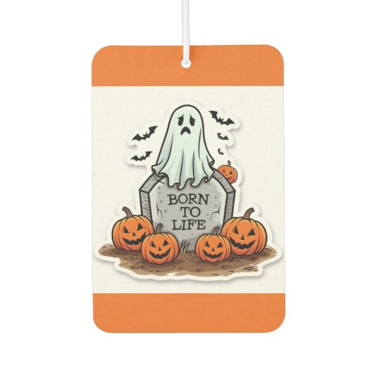 Désodorisant Pour Voiture Halloween Ghost (Devant)