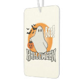 Désodorisant Pour Voiture Halloween Ghost Boo Air Freshener - Citrouille Éff (Gauche)