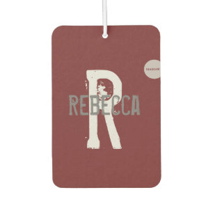 Désodorisant Pour Voiture HAMbyWG - Coeur avec monogramme