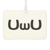 Désodorisant Pour Voiture Happy Anime Face Emoticon (Dos)