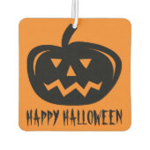 Désodorisant Pour Voiture Happy Halloween citrouille voiture de sculpture (Dos)