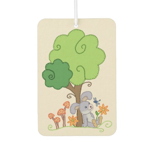 Désodorisant Pour Voiture Hase non-terme Baum Runder Pappuntersetzer (Devant)