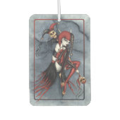Désodorisant Pour Voiture Heliquin - Illustration gothique de Dark Jester (Devant)