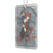 Désodorisant Pour Voiture Heliquin - Illustration gothique de Dark Jester (Gauche)