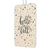 Désodorisant Pour Voiture "Hello Fall" (Gauche)