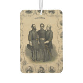 Désodorisant Pour Voiture Héros de la guerre civile (Dos)