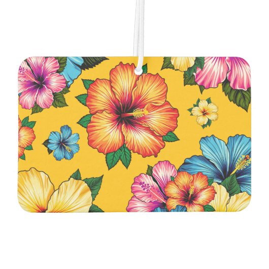 Désodorisant Pour Voiture Hibiscus tropical (Dos)