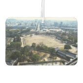 Désodorisant Pour Voiture Himeji, Japon (Vue du château haut) (Dos)