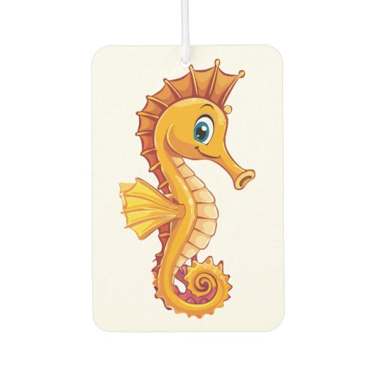 Désodorisant Pour Voiture Hippocampe à long nez (Devant)