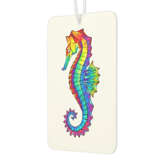Désodorisant Pour Voiture Hippocampe polygonal arc-en-ciel (Gauche)