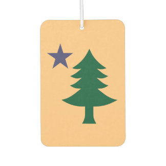 Désodorisant Pour Voiture Historic Pine Tree flag - Maine