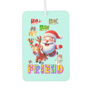 Désodorisant Pour Voiture Ho Ho Ho Mon Cher Ami