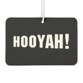 DÉSODORISANT POUR VOITURE HOOYAH ! (Dos)