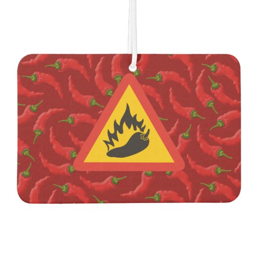 Désodorisant Pour Voiture Hot pepper danger (Devant)