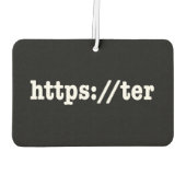 Désodorisant Pour Voiture https://ter / code html (Dos)