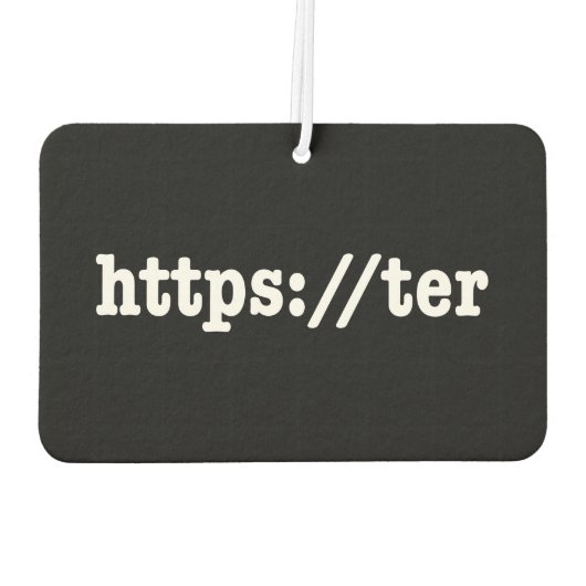 Désodorisant Pour Voiture https://ter / code html (Dos)