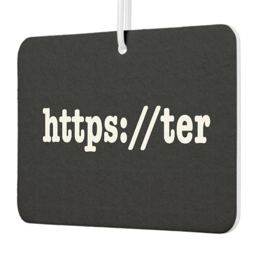 Désodorisant Pour Voiture https://ter / code html (Gauche)