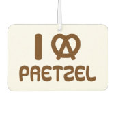 Désodorisant Pour Voiture I Heart Pretzel (Devant)