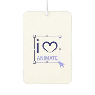 Désodorisant Pour Voiture I Love Animate
