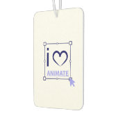 Désodorisant Pour Voiture I Love Animate (Gauche)