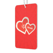 Désodorisant Pour Voiture "I Love You" Coeurs Saint Valentin mignons .. Pers (Gauche)