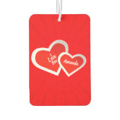 Désodorisant Pour Voiture "I Love You" Coeurs Saint Valentin mignons .. Pers (Dos)