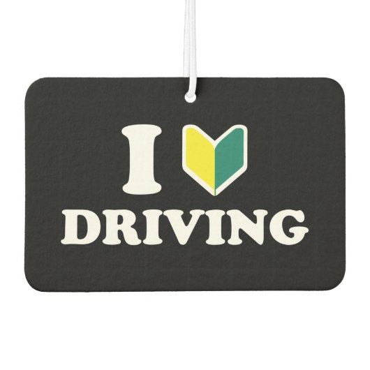 Désodorisant Pour Voiture I Wakaba [Coeur/Amour] Conduisant Air Freshener (Devant)