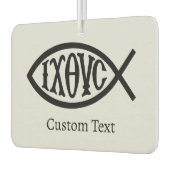 Désodorisant Pour Voiture Ichthys Christian Symbol (Gauche)