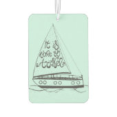 Désodorisant Pour Voiture Il Est Temps De Voyager (Dos)