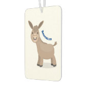 Désodorisant Pour Voiture Illustration d'âne miniature joyeux (Gauche)