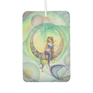 Désodorisant Pour Voiture Illustration d'art fantastique de sirène sous la l