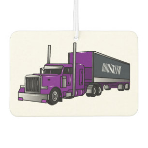 Désodorisant Pour Voiture Illustration de camion semi-remorque