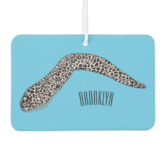 Désodorisant Pour Voiture Illustration de caricature de murène tachetée