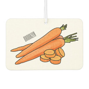 Désodorisant Pour Voiture Illustration de carotte