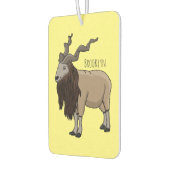 Désodorisant Pour Voiture Illustration de chèvre de Markhor (Gauche)