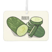 Désodorisant Pour Voiture Illustration de combre (Dos)