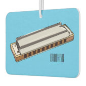 Désodorisant Pour Voiture Illustration de dessin d'Harmonica (Gauche)
