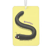 Désodorisant Pour Voiture Illustration de dessin mignon millipede (Dos)