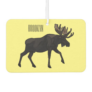 Désodorisant Pour Voiture Illustration de dessin sur l'orignal