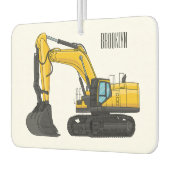 Désodorisant Pour Voiture Illustration de la pelle Crawler (Gauche)