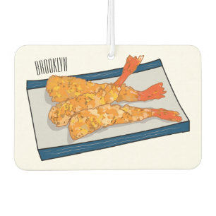Désodorisant Pour Voiture Illustration de la tempura crevette