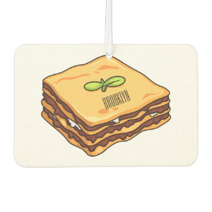 Désodorisant Pour Voiture Illustration de Lasagna