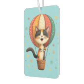 Désodorisant Pour Voiture Illustration de l'aventure de Calico Cat (Gauche)