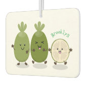 Désodorisant Pour Voiture Illustration de mignonne guava feijoa (Gauche)
