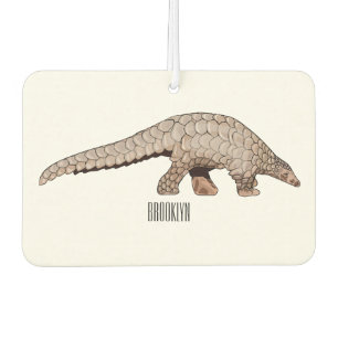 Désodorisant Pour Voiture Illustration de Pangolin